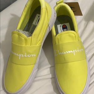 neon yellow/green shoes